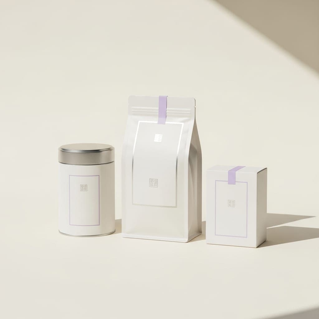 林永茶堂 全系产品实拍 — 茶罐 + 站立袋 + 礼盒